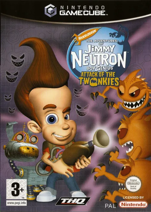 Nickelodeon Jimmy Neutron - Boy Genius - Attack of the Twonkies (Europe)
